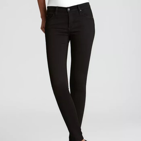 James Jeans Women's Twiggy Jegging Skinny Jeans Classic Denim in Black Size 25 - Picture 1 of 13
